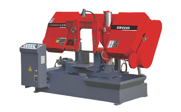 板芙镇GW4240双柱卧式带锯床